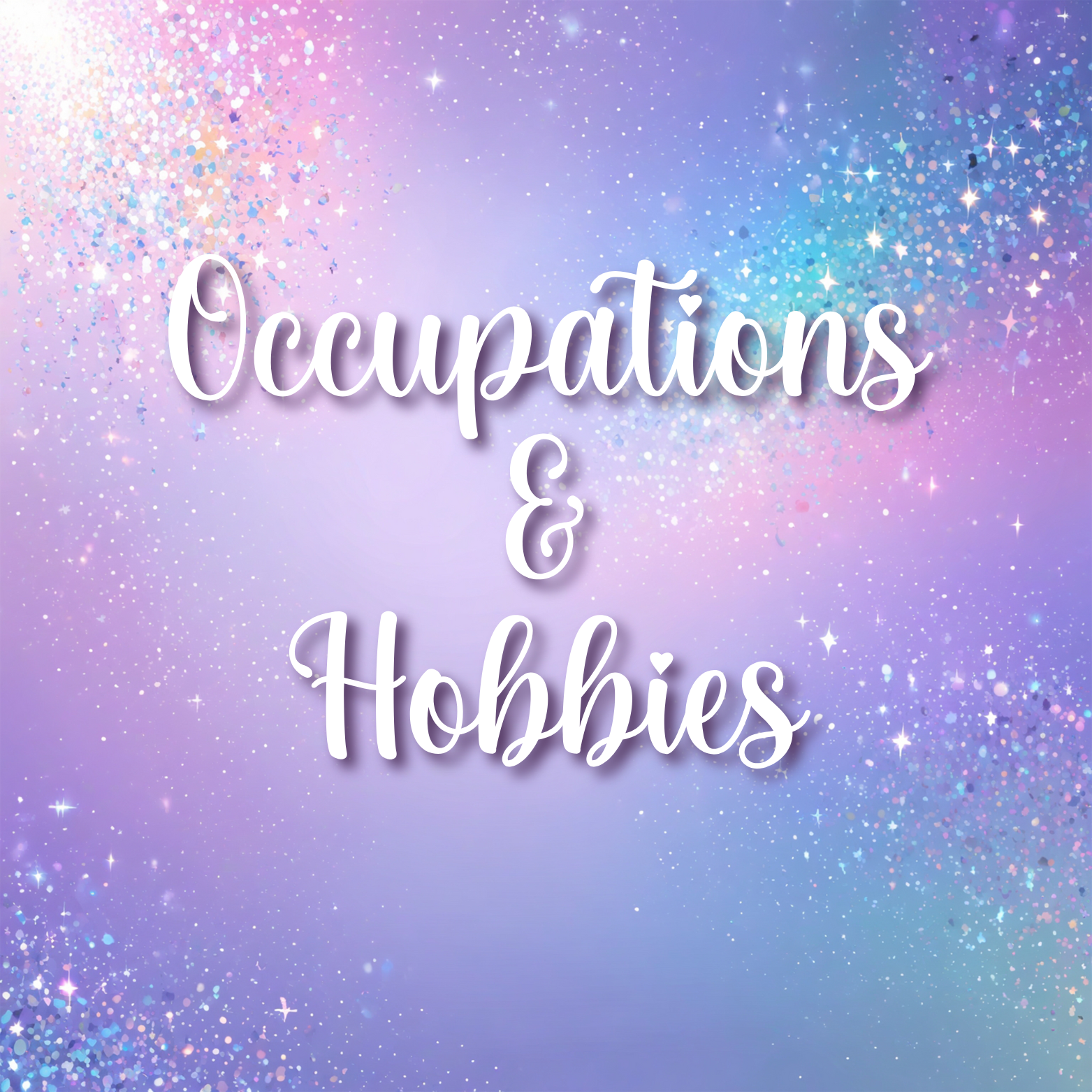 Occupations & Hobbies