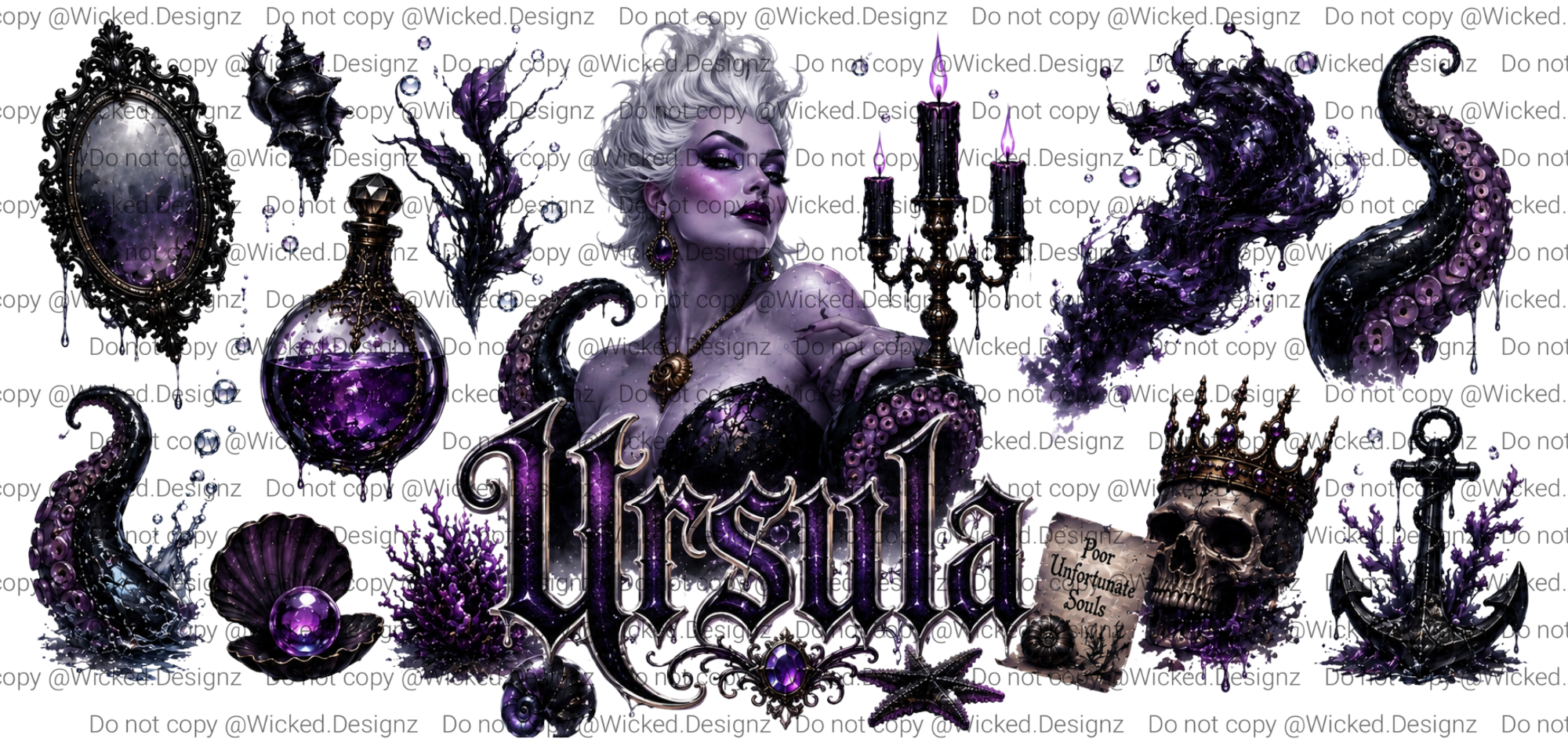 Ursula Custom UVDTF