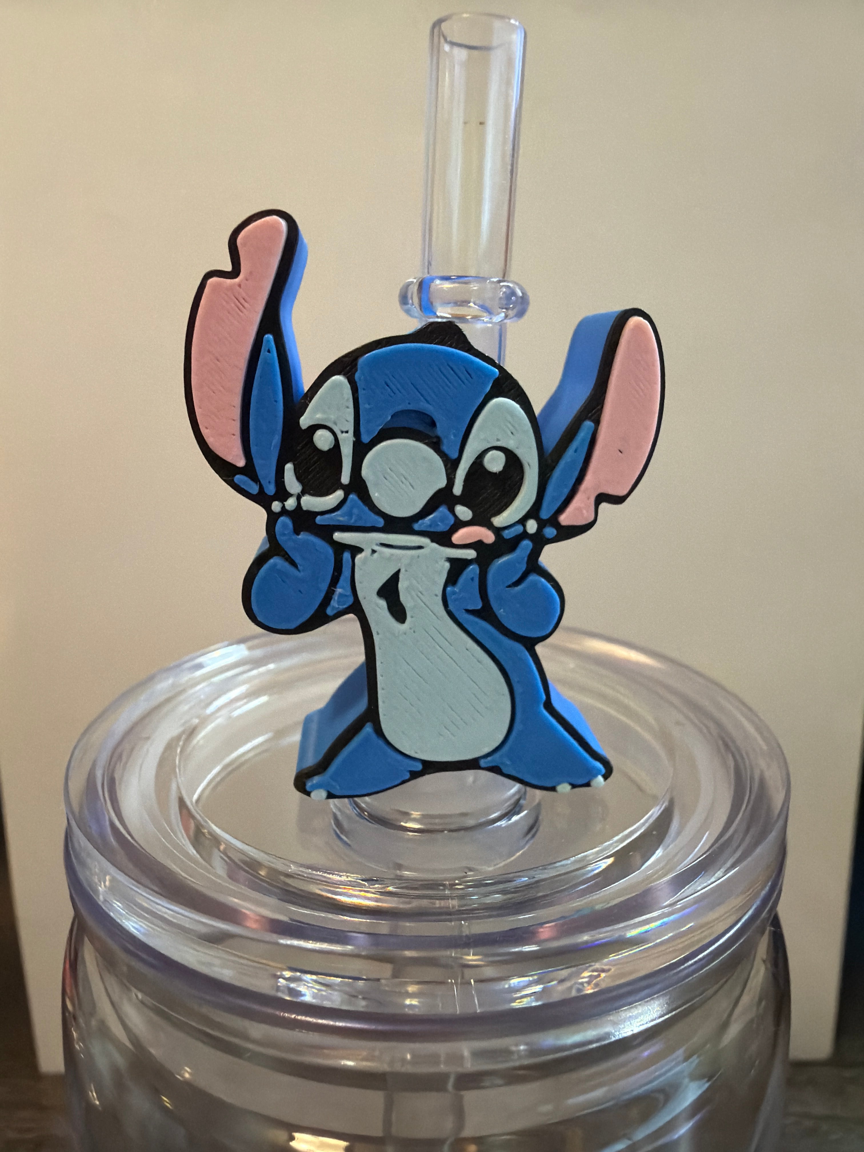 3D Straw Toppers
