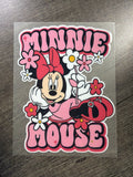 Minnie Mouse Glow in The Dark UVDTF