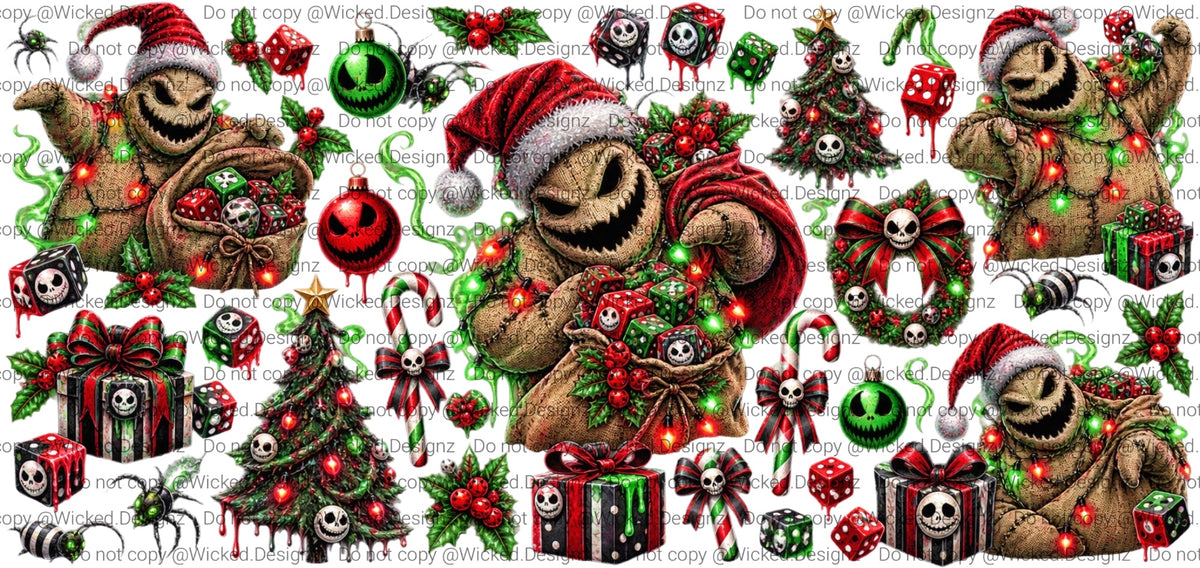 Oggie Boogie Christmas UVDTF
