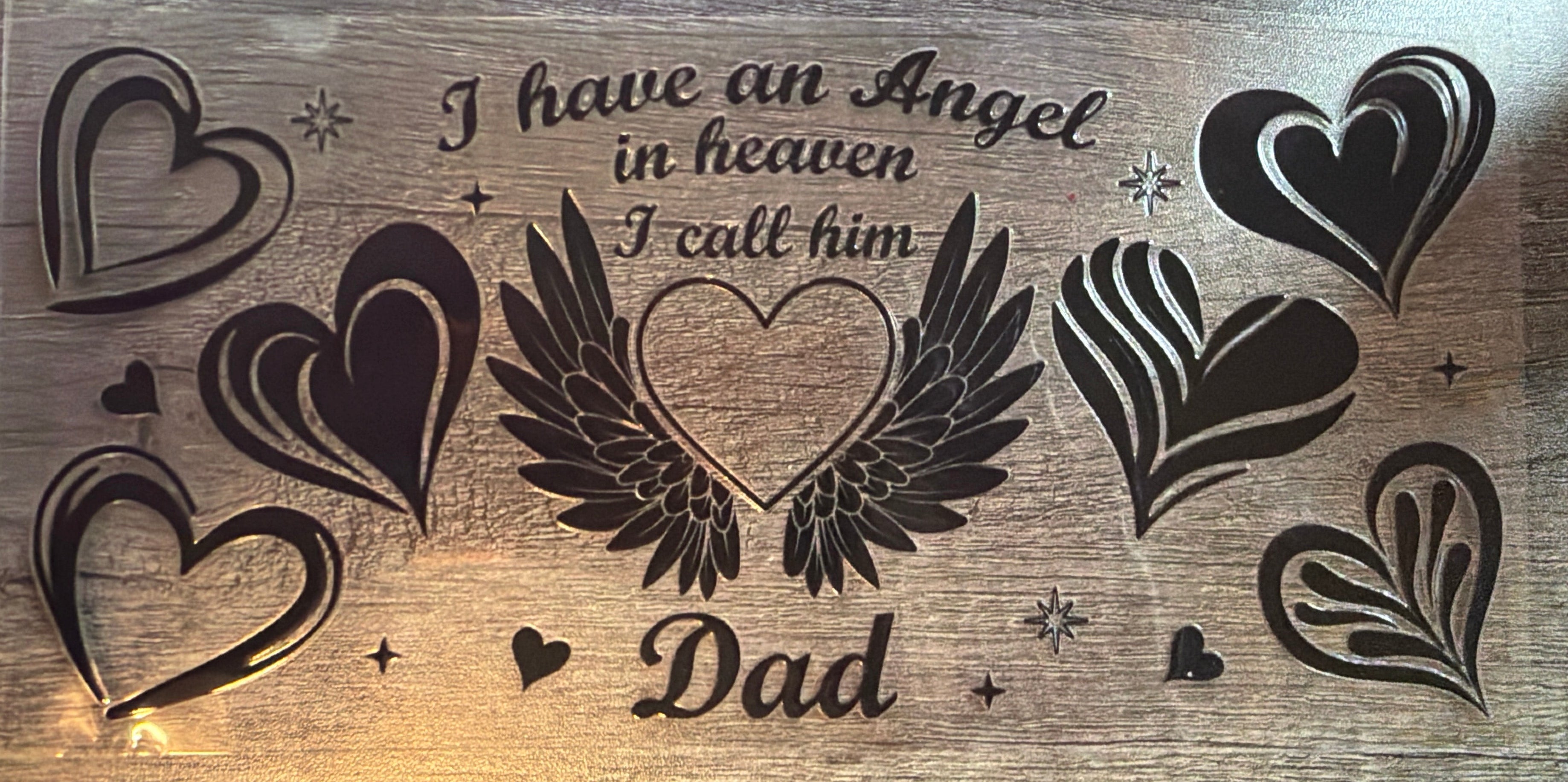 Angel In Heaven Dad UVDTF