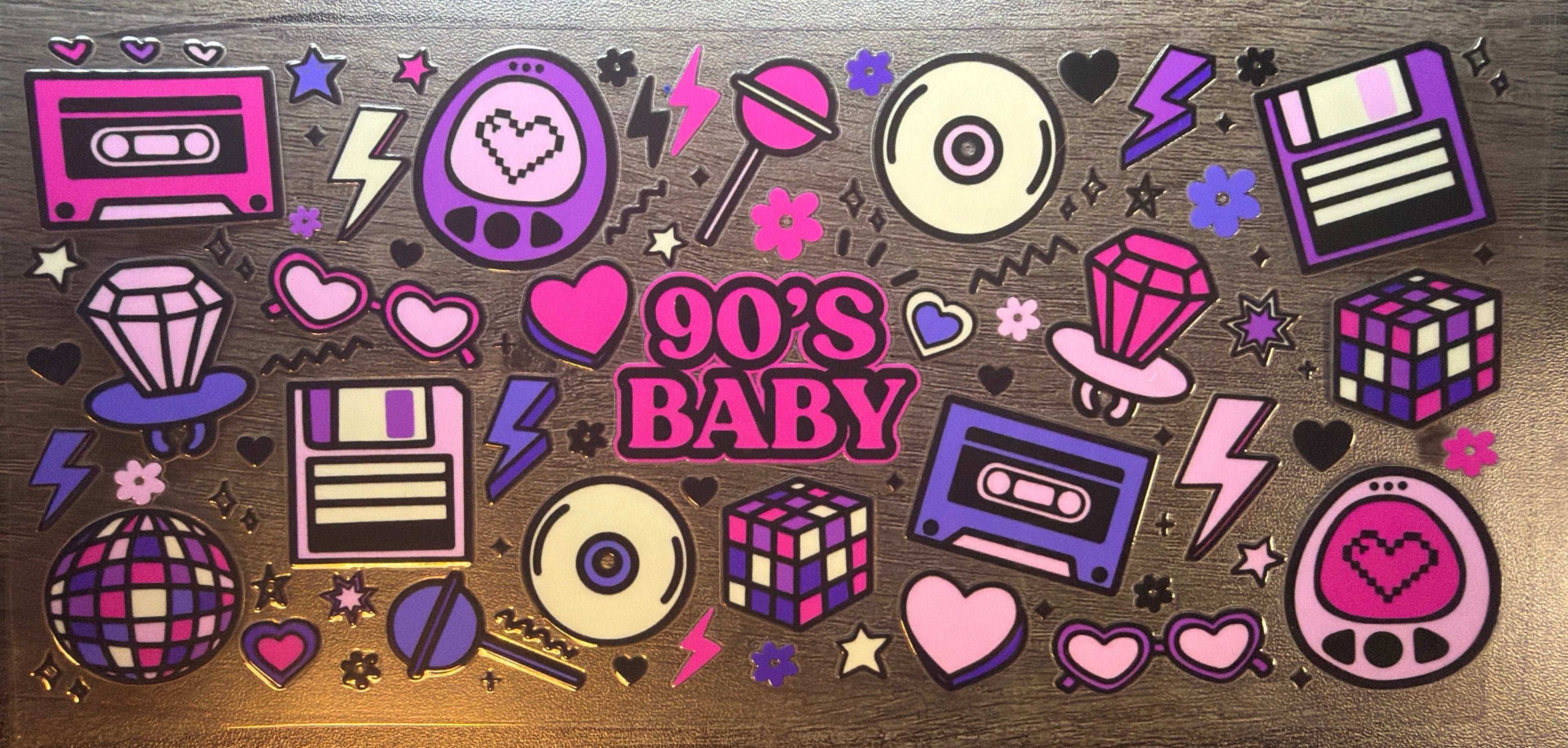 90’s Baby Retro UVDTF