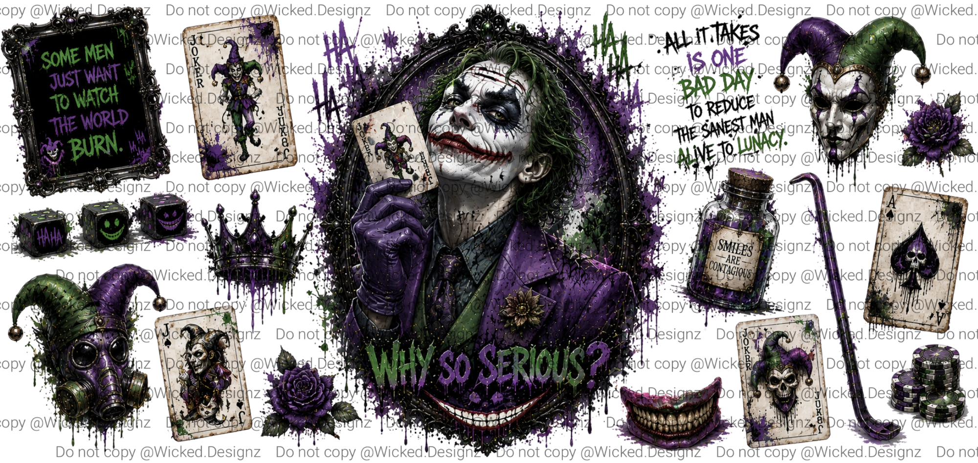 Villain Joker UVDTF