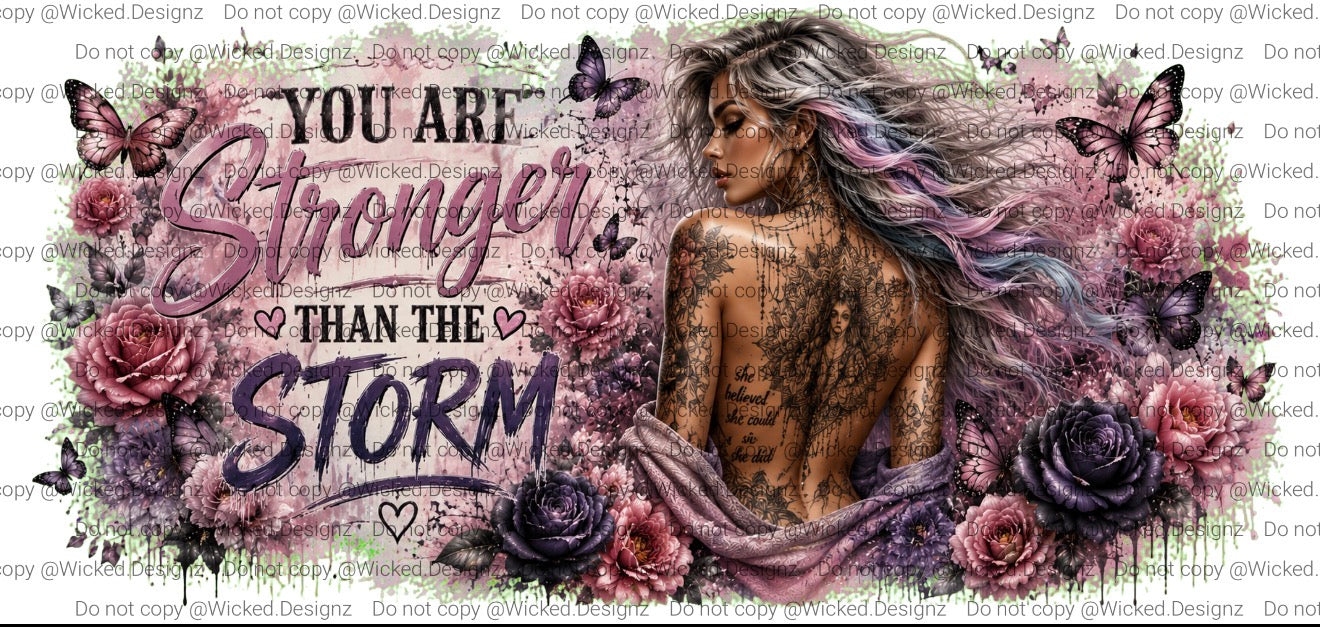 You Are Stronger Than The Storm UVDTF