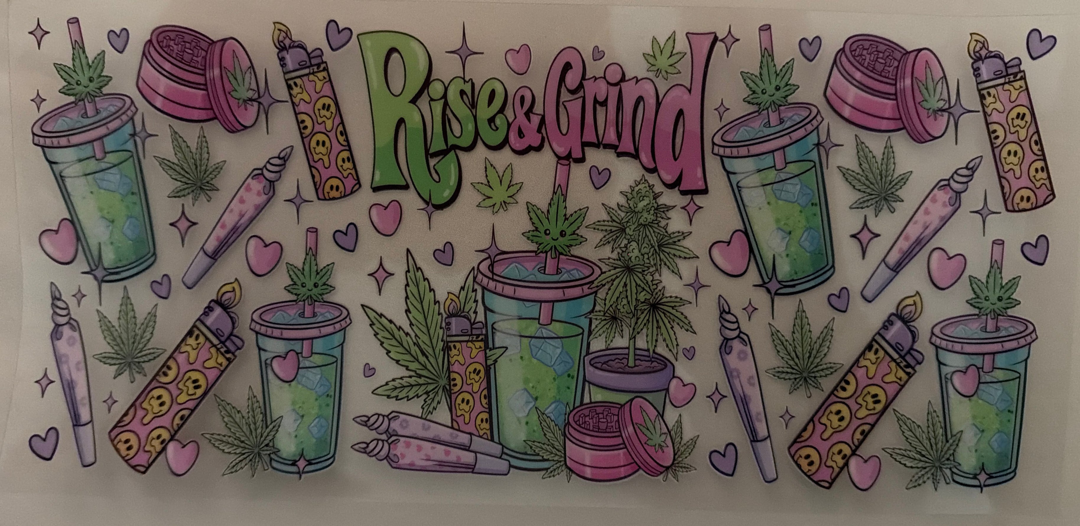 Rise & Grind UVDTF