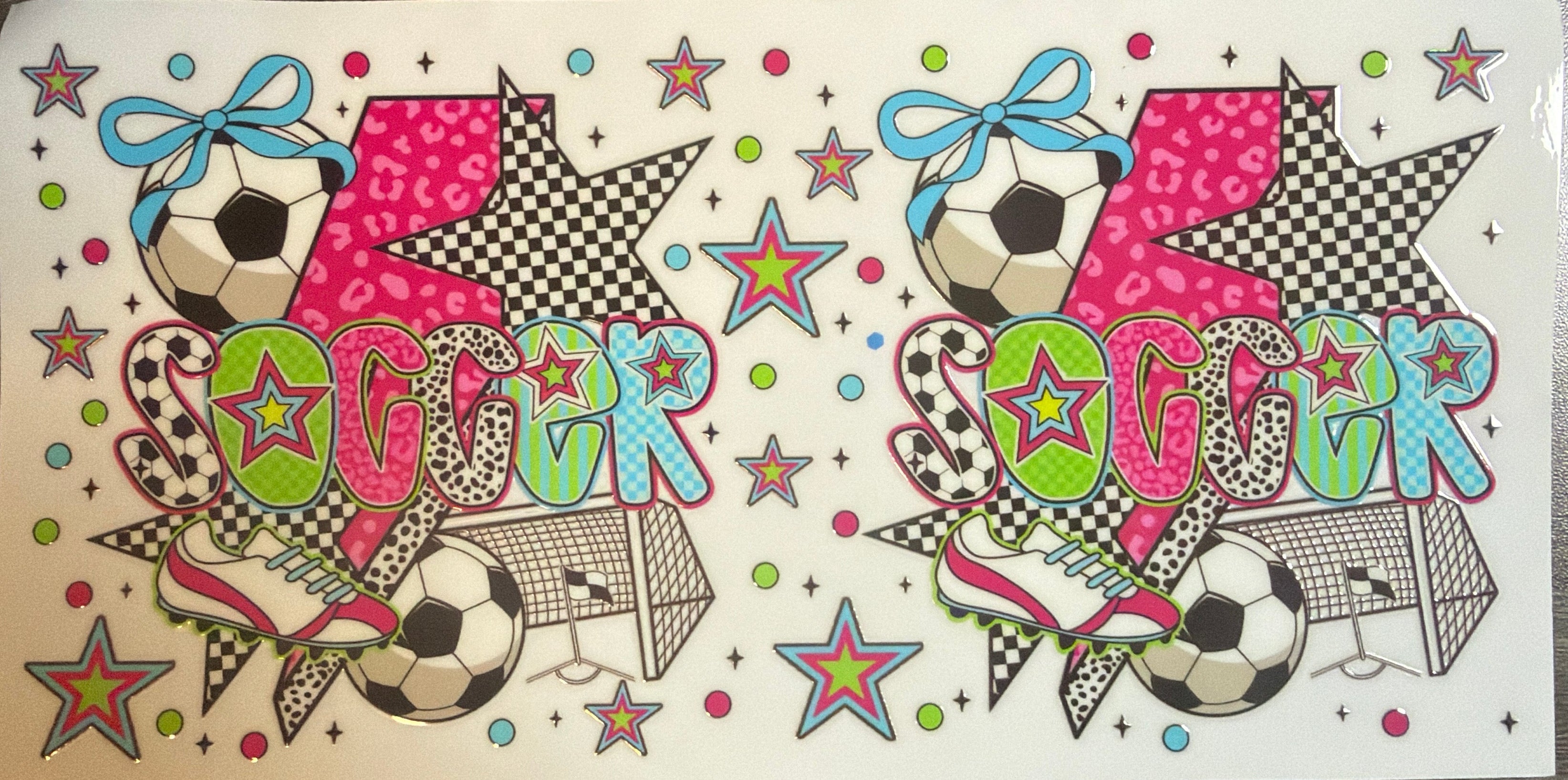 Retro Soccer UVDTF