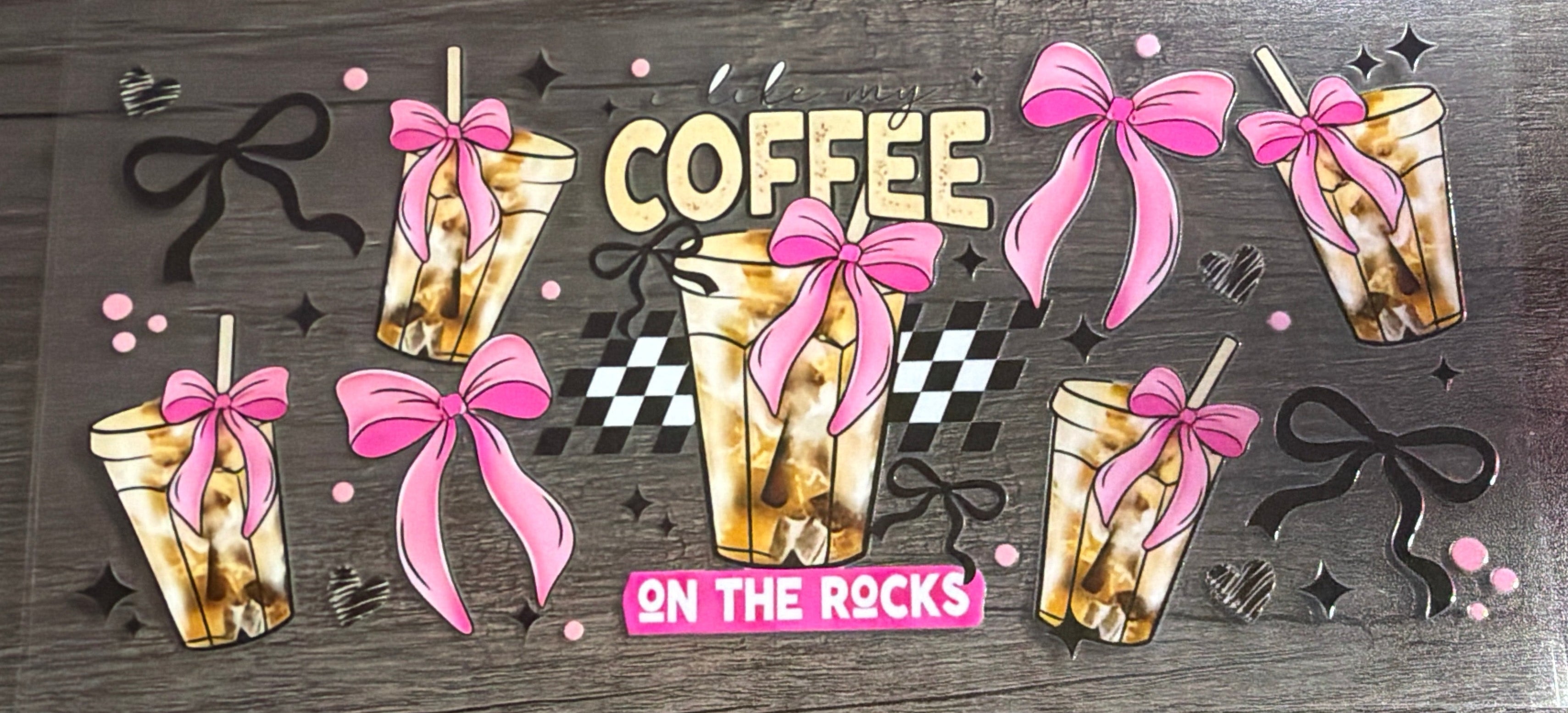 Coffee on the Rocks UVDTF