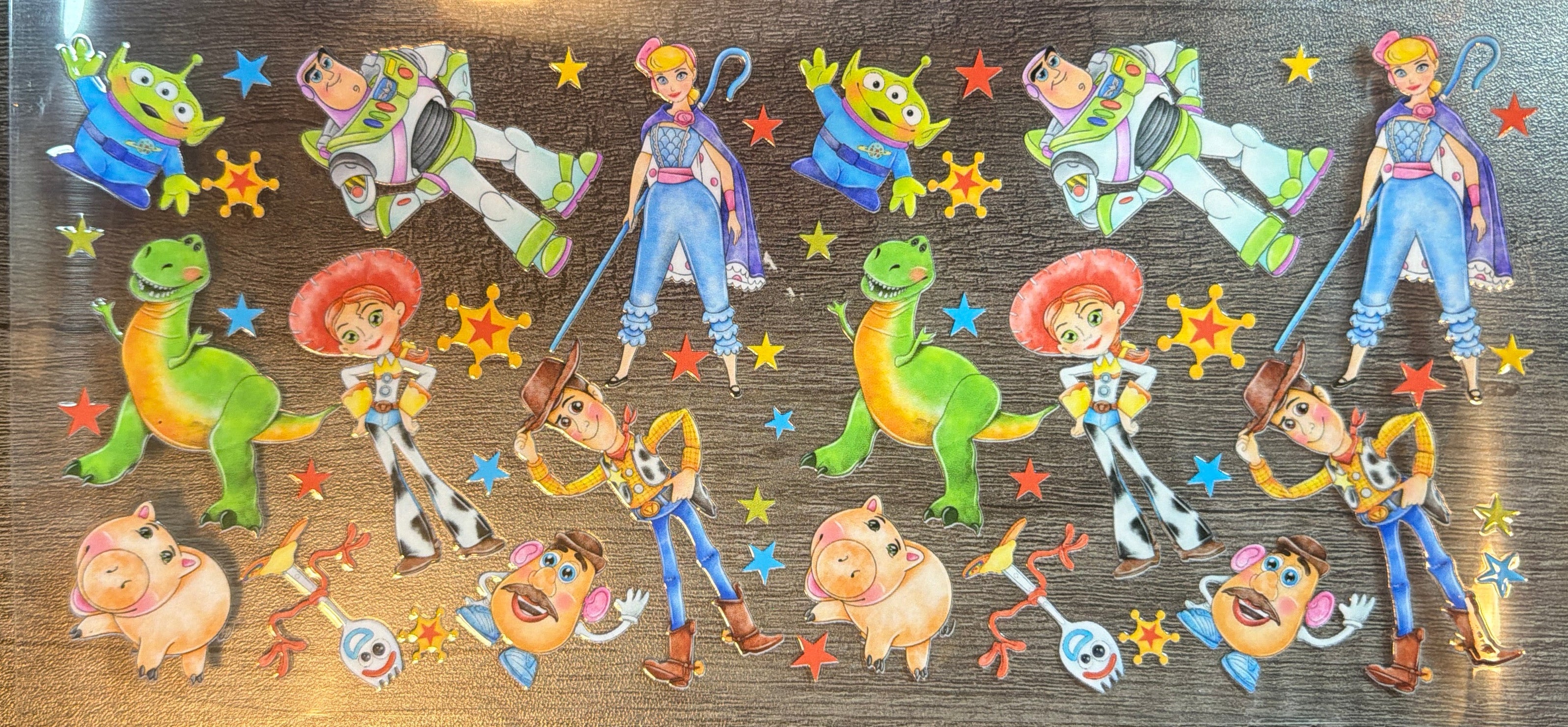 Element Sheet Toy Story UVDTF