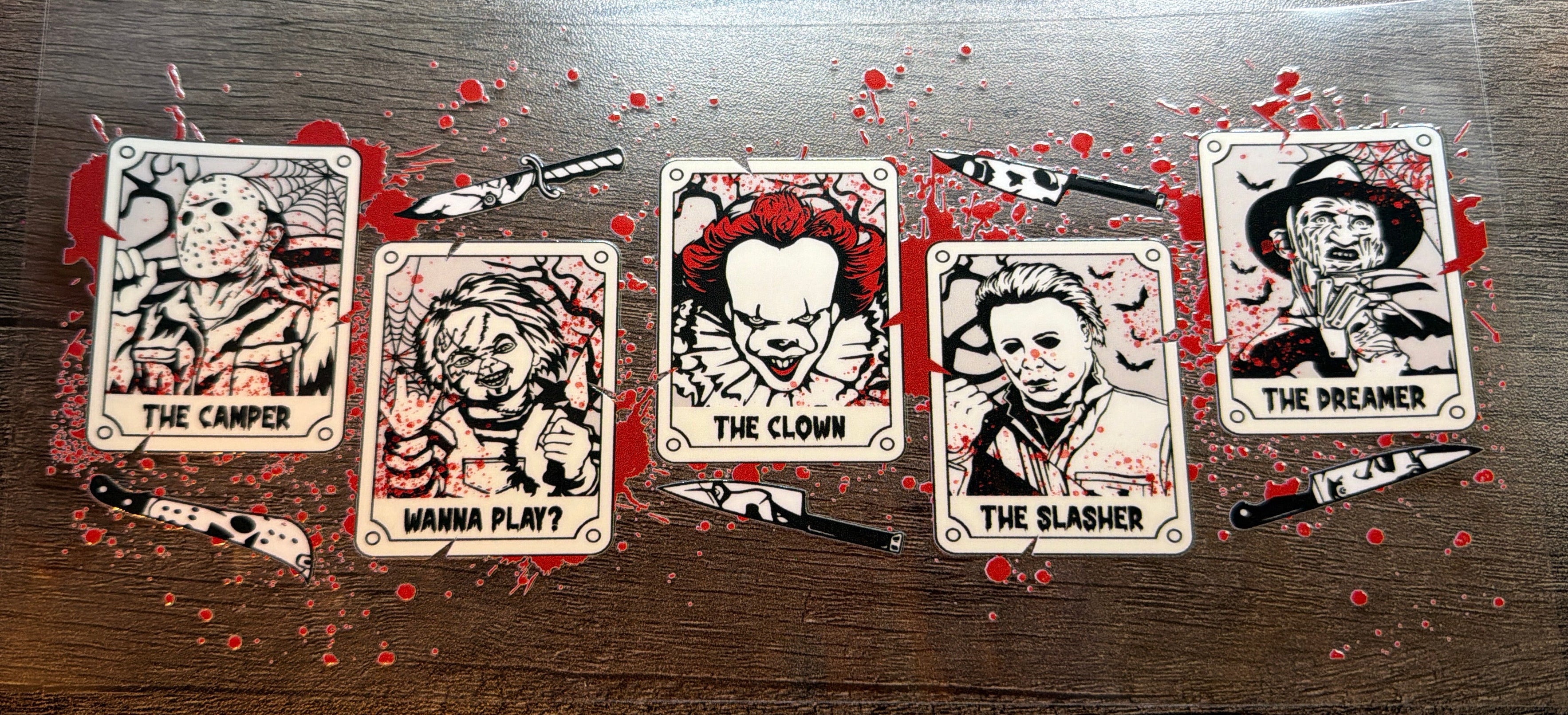 Spooky Cards 2 UVDTF