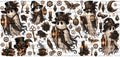 Steampunk Ghosts UVDTF