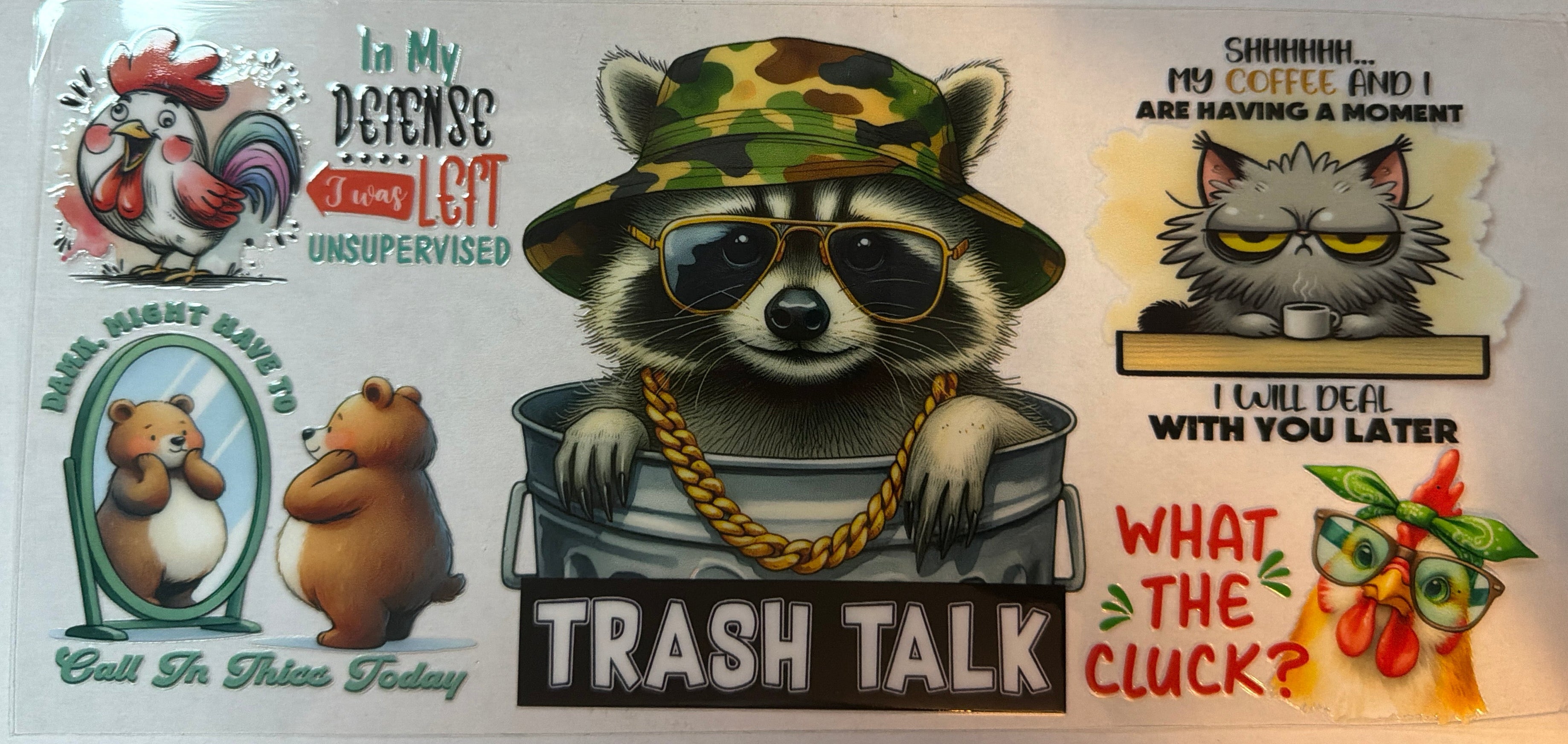 Trash Talk UVDTF