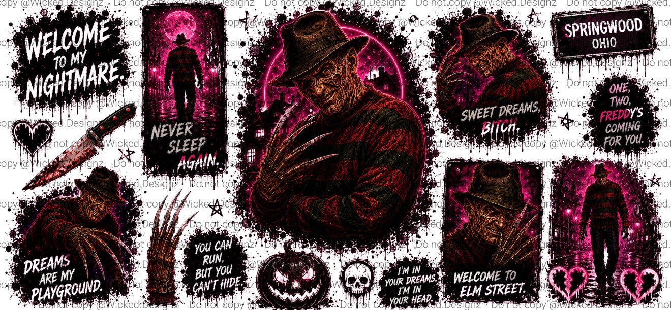 Freddy Never Sleep Again UVDTF