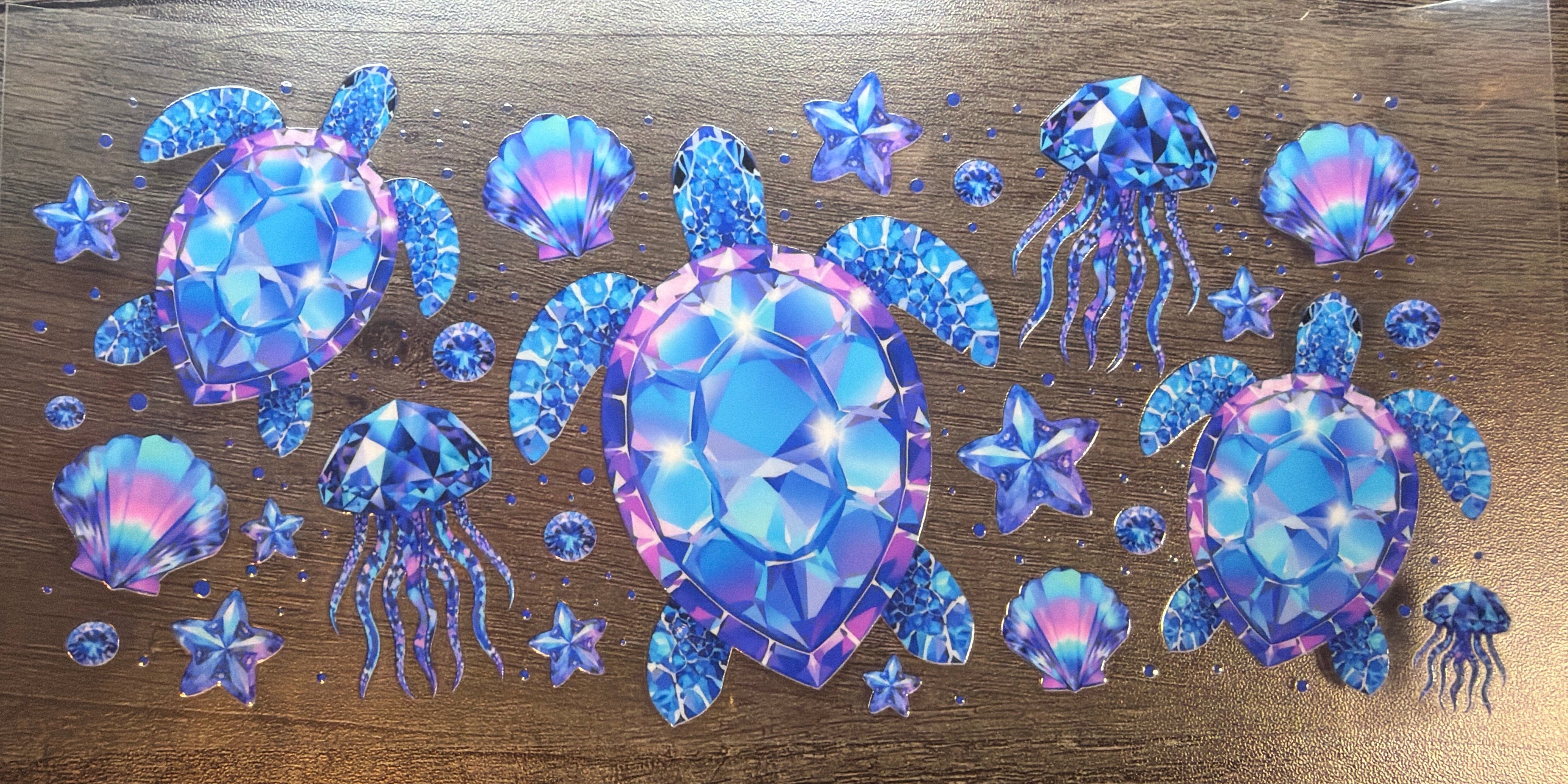 Gem Turtles UVDTF