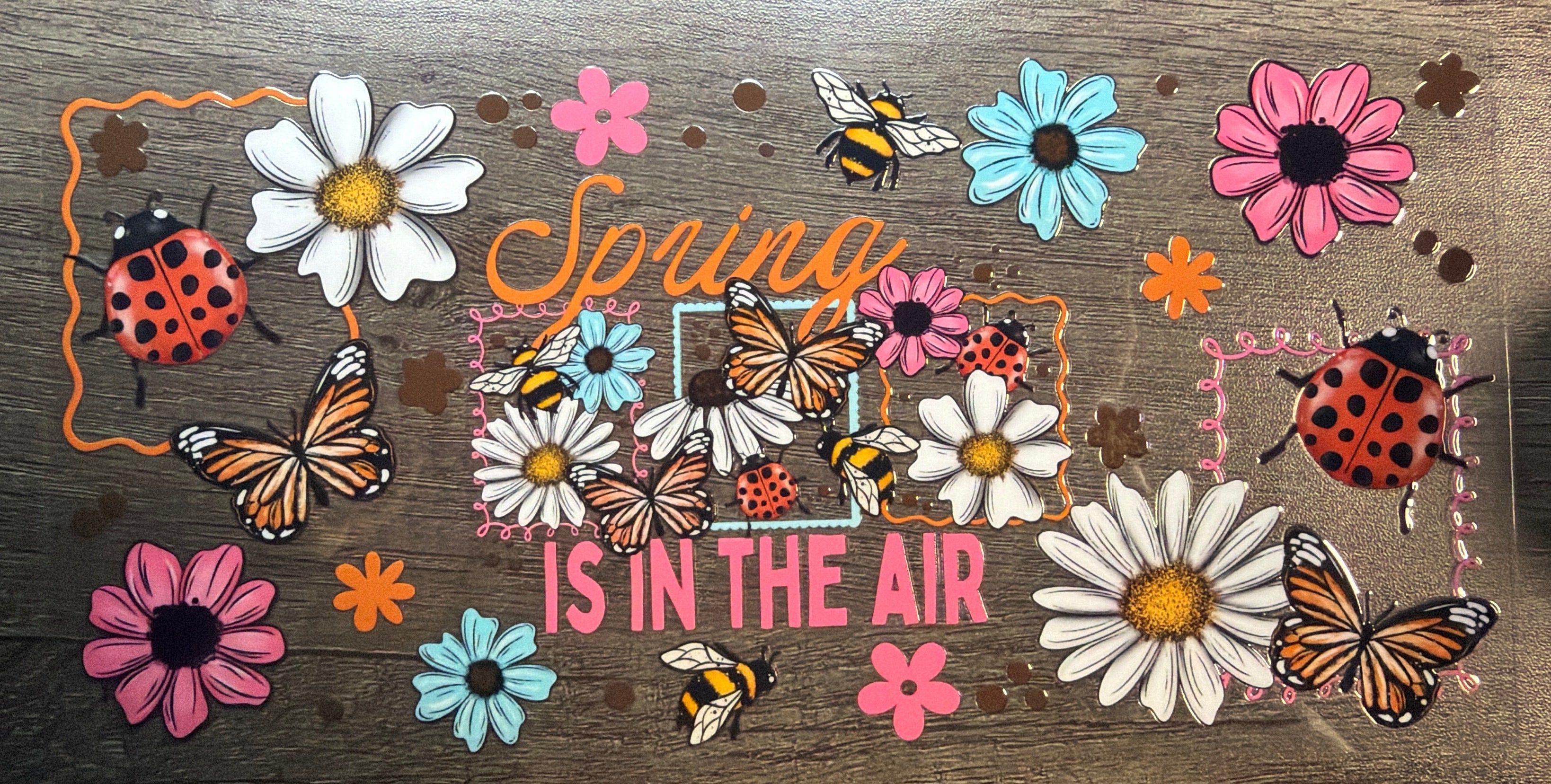 Spring is in The Air Double Sided UVDTF