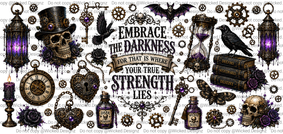 Embrace the darkness UVDTF