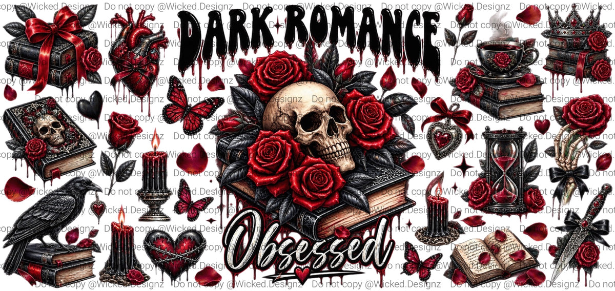 Dark Romance Obsessed UVDTF