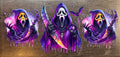 Purple Ghostface UVDTF