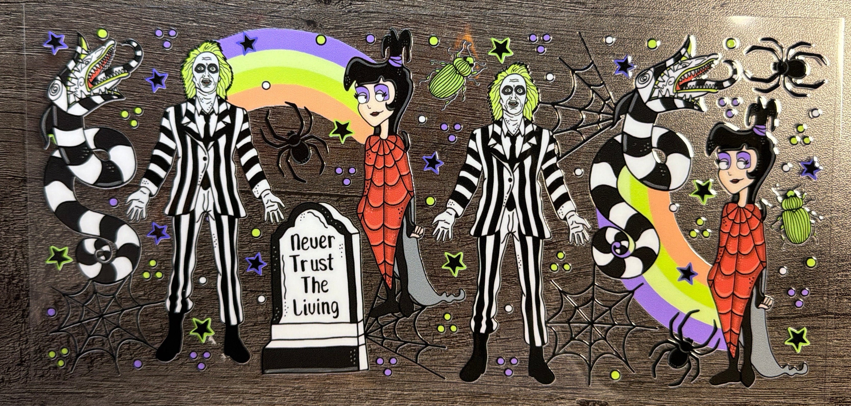 BEETLEJUICE Never Trust The Living UVDTF