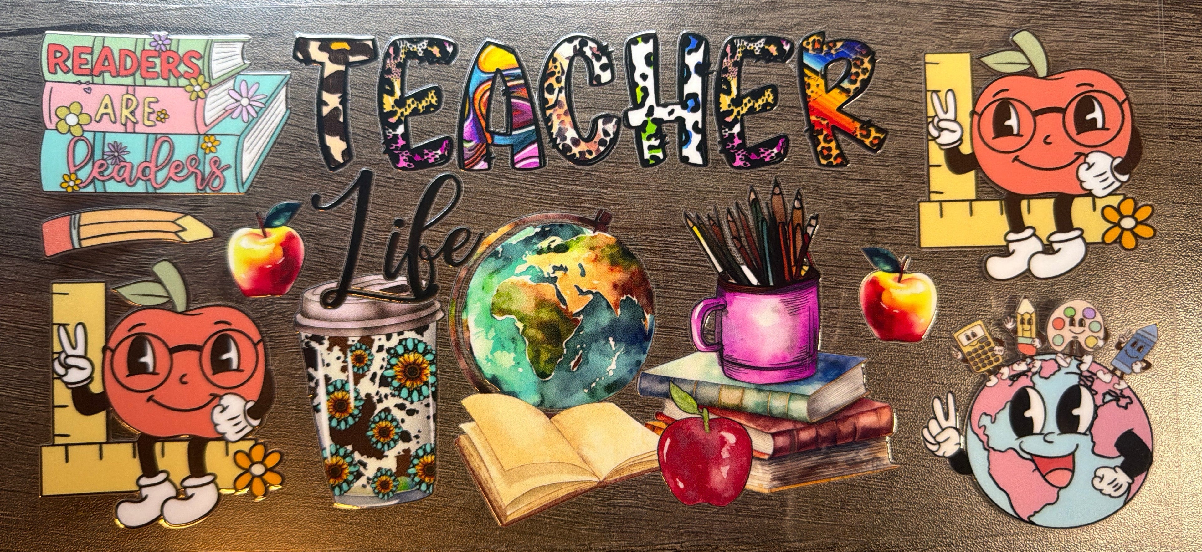 Teacher Life UVDTF
