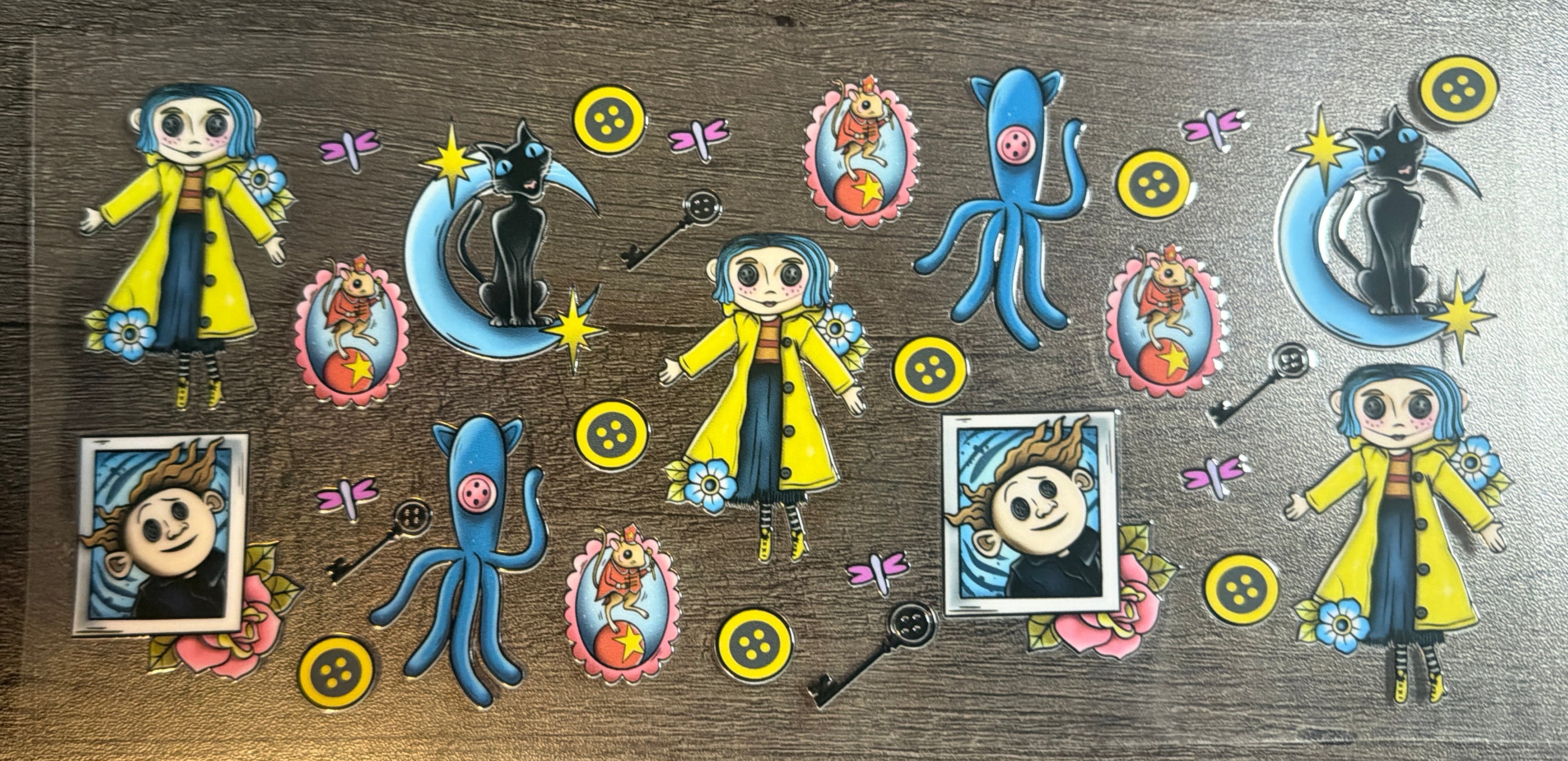 Button Girl 2 UVDTF