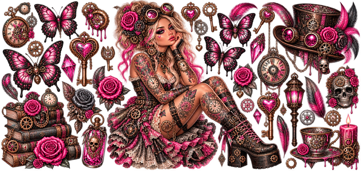 Steampunk Fairy UVDTF