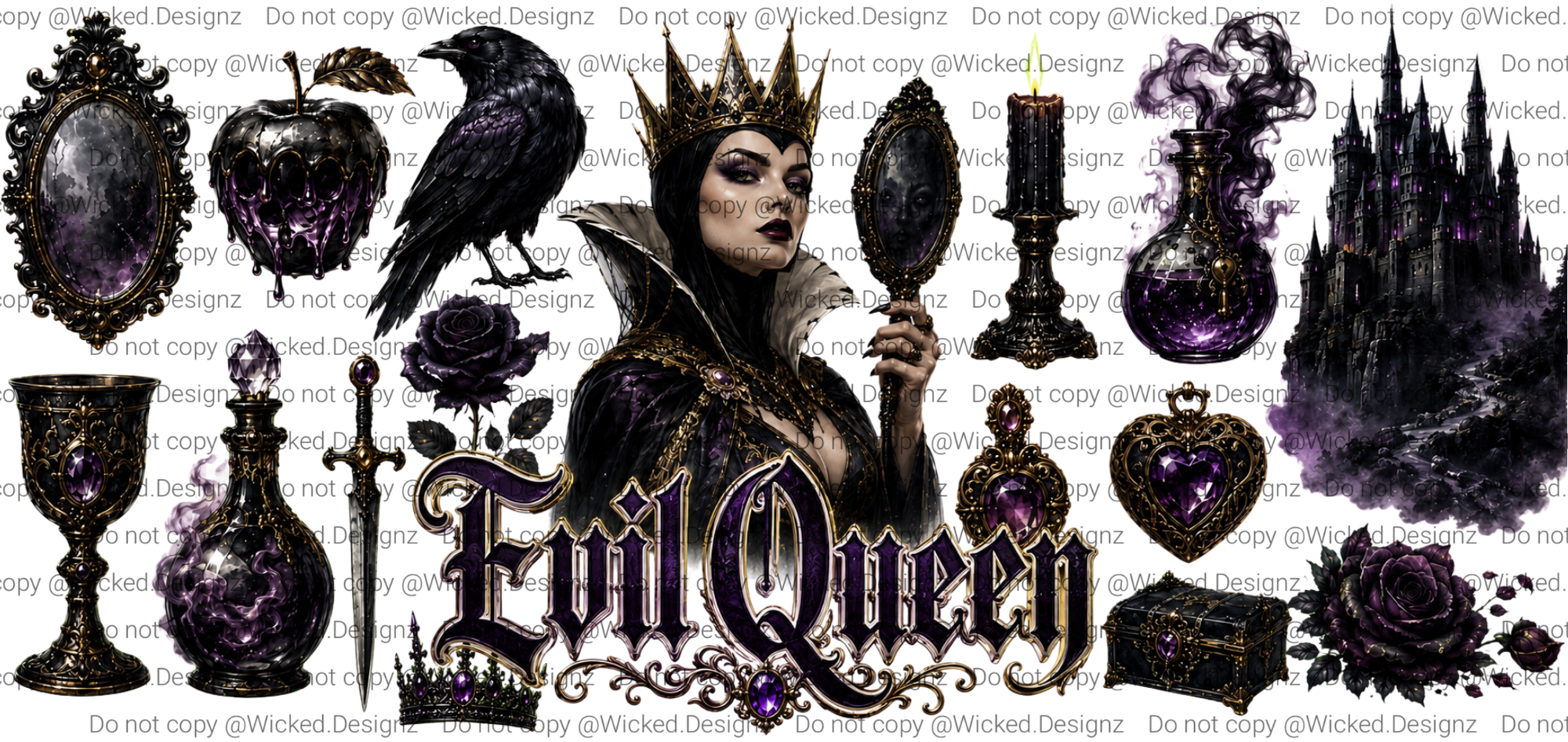 Evil Queen Villain UVDTF