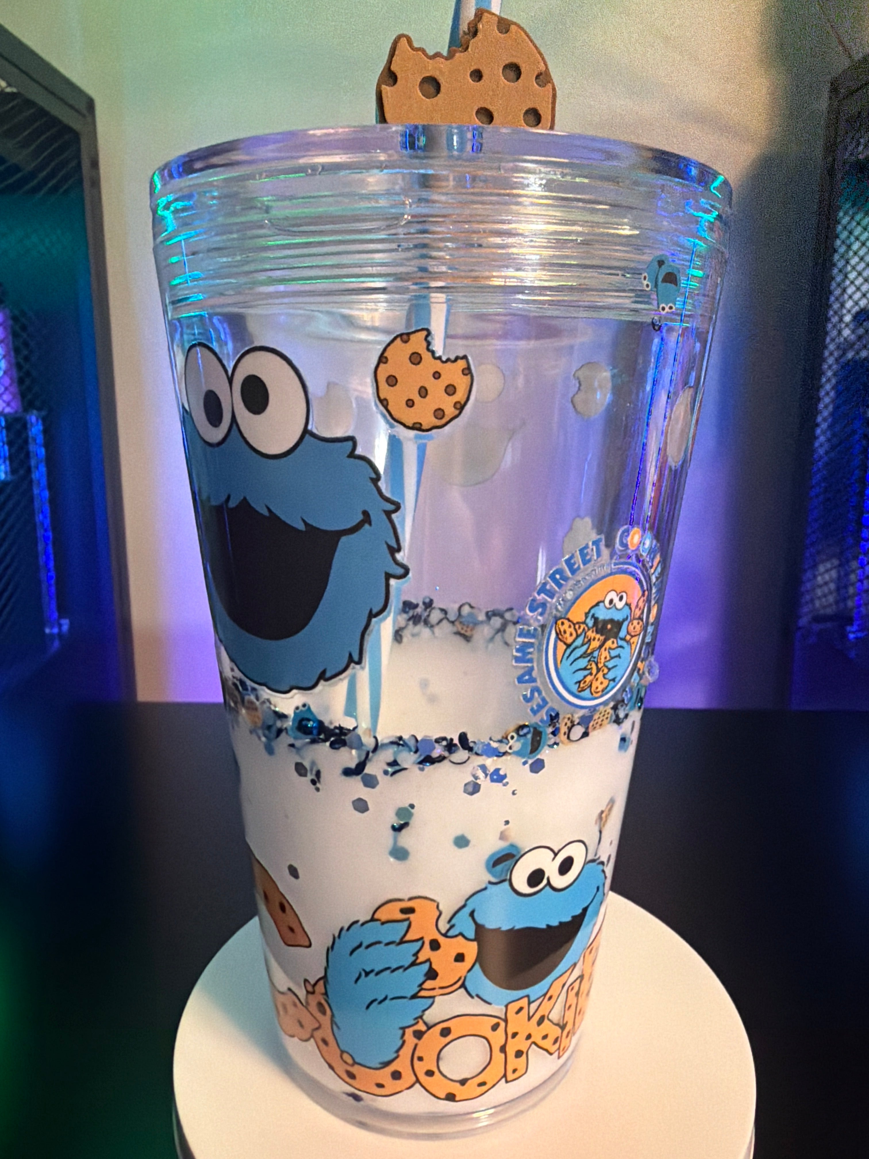 16oz Tapered Snowglobe Tumbler