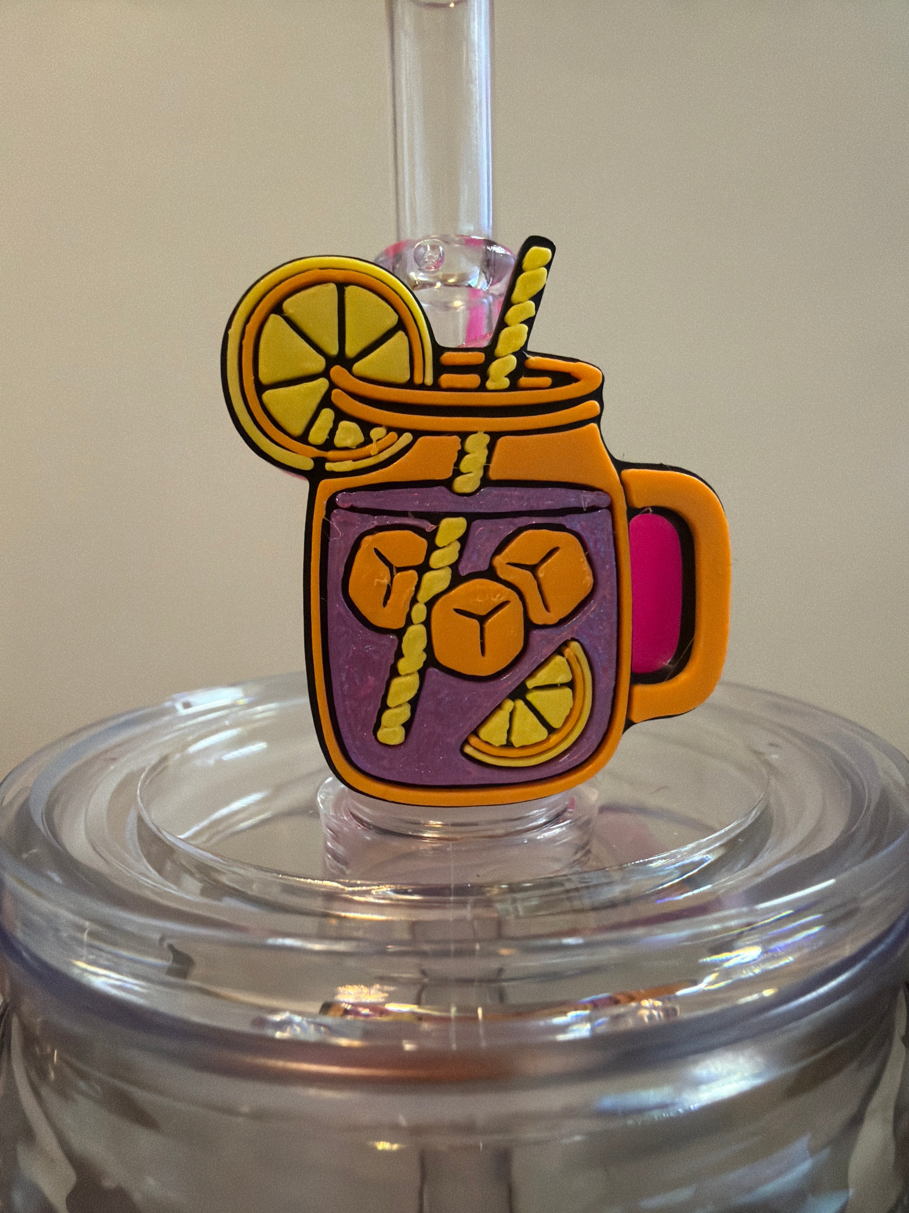 3D Straw Toppers