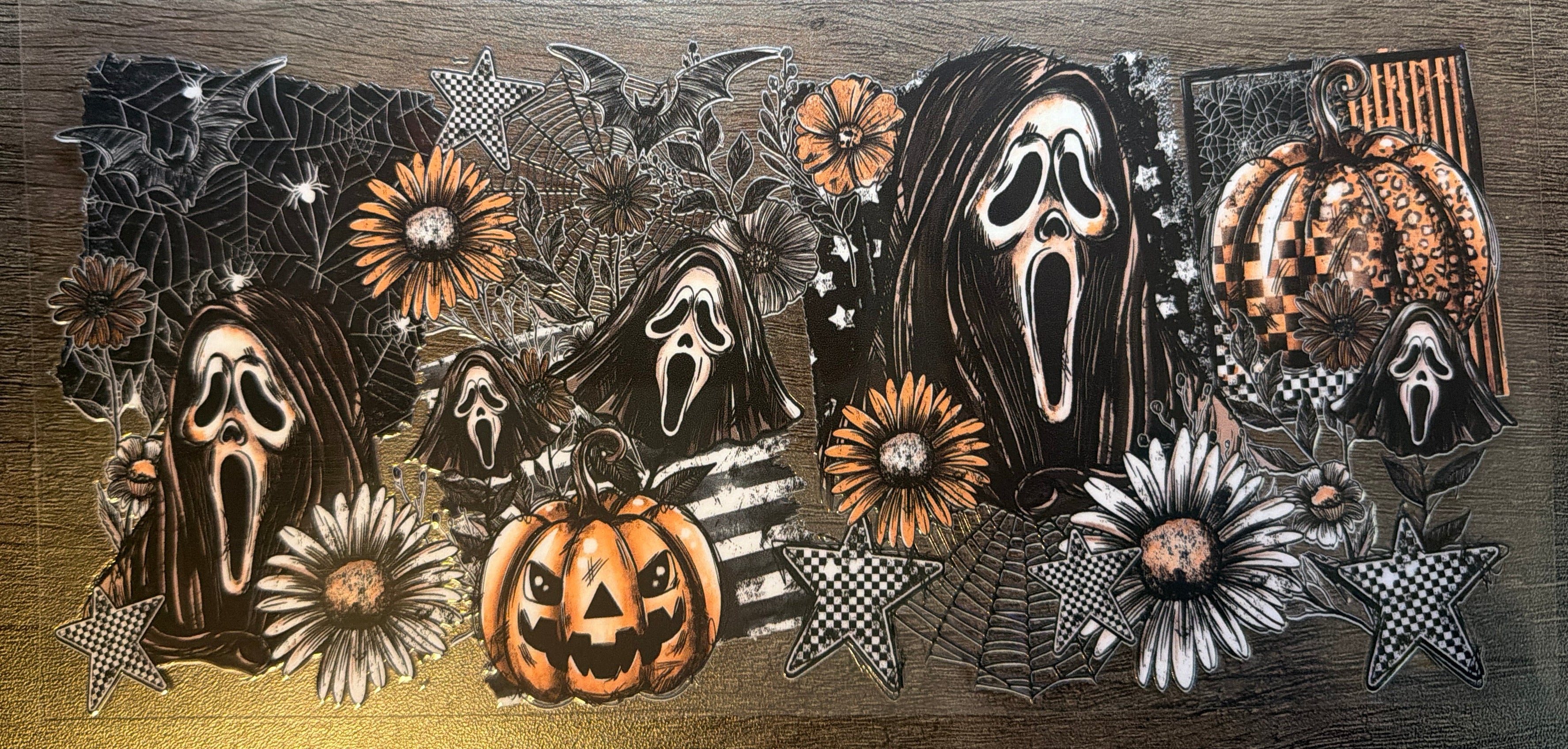 Pumpkin Ghostface UVTD