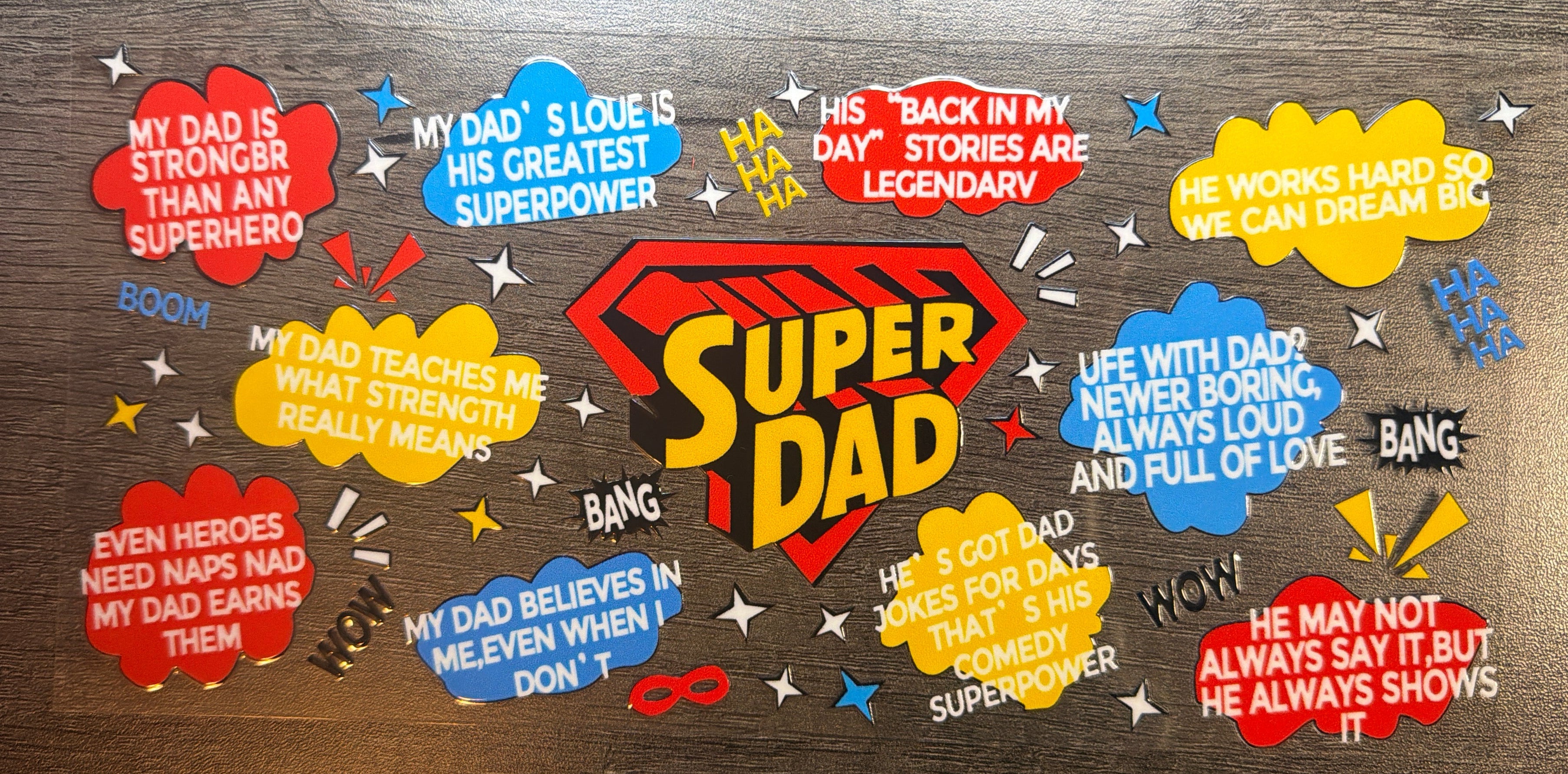 Super Dad UVDTF