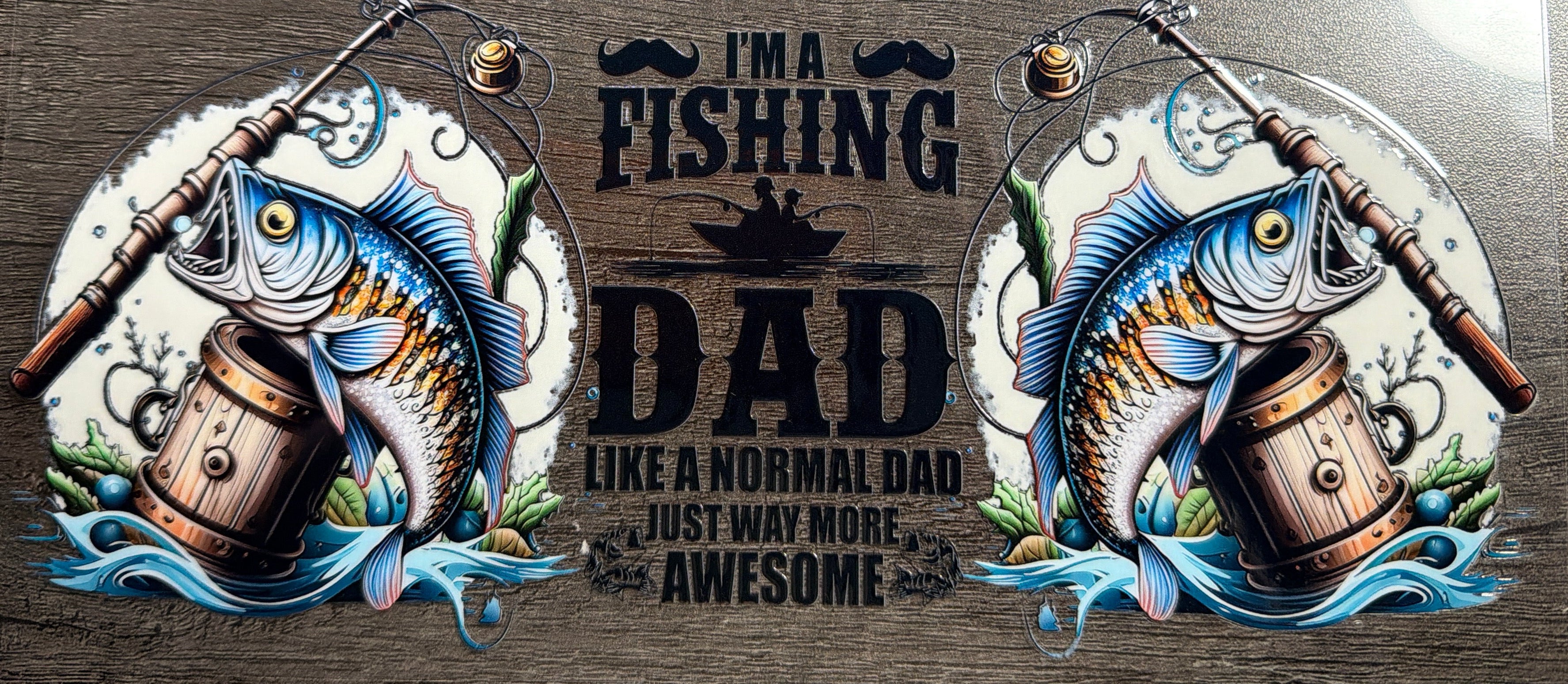 Fishing Dad UVDTF