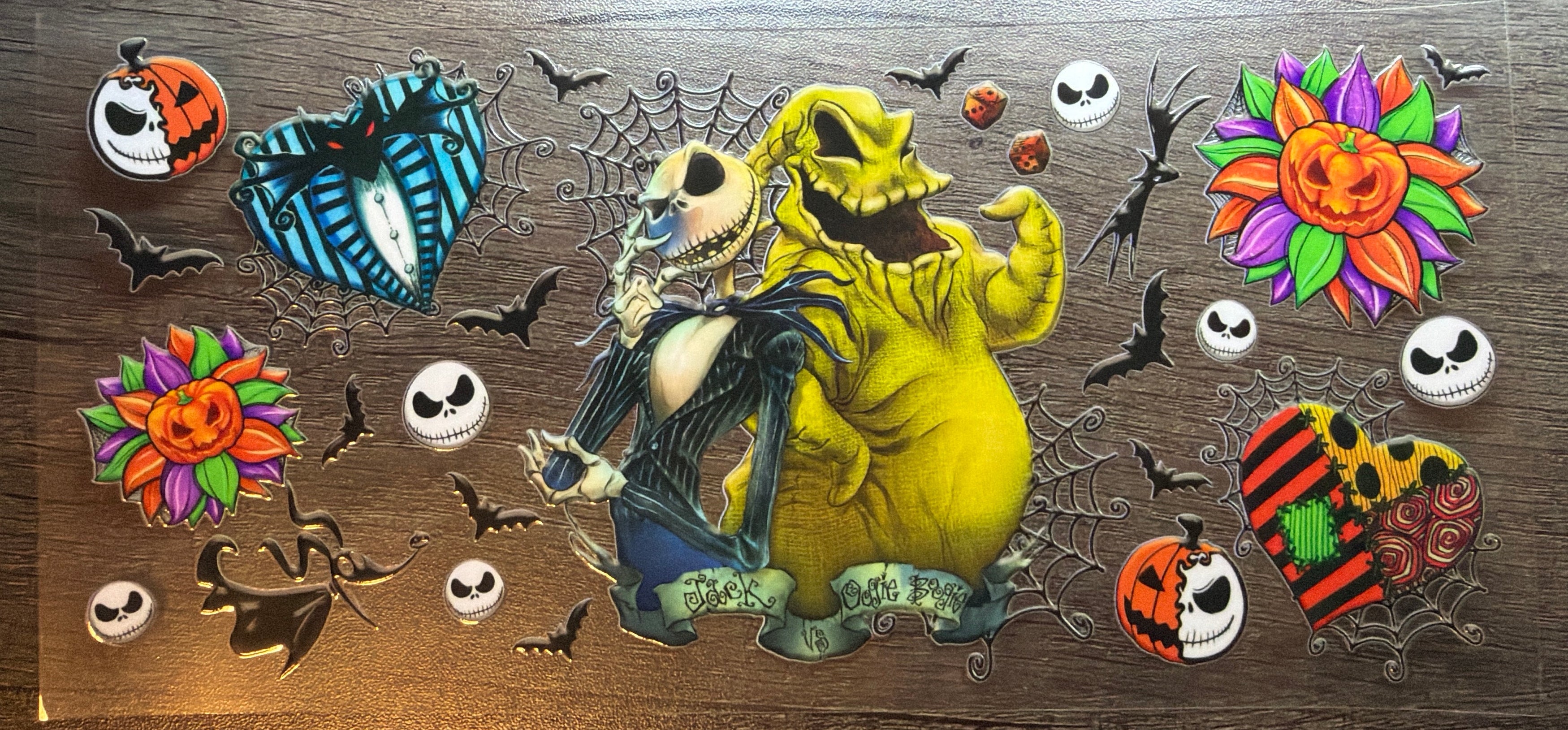 Jack & Oogie Boggie UVDTF
