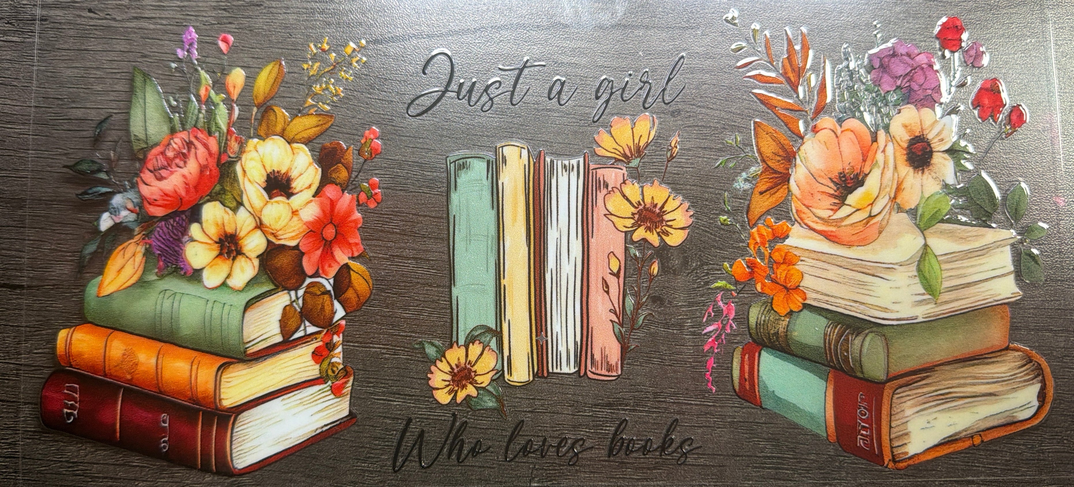Just A Girl Who Loves Books UVDTF
