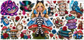 Custom Alice & Cheshire 2 UVDTF
