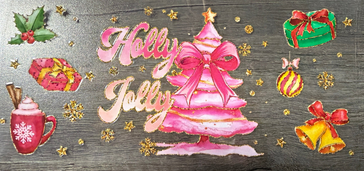 Holly Jolly UV DTF