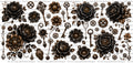 Steampunk Roses UVDTF