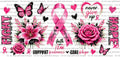 Breast Cancer Pink Ribbon UVDTF