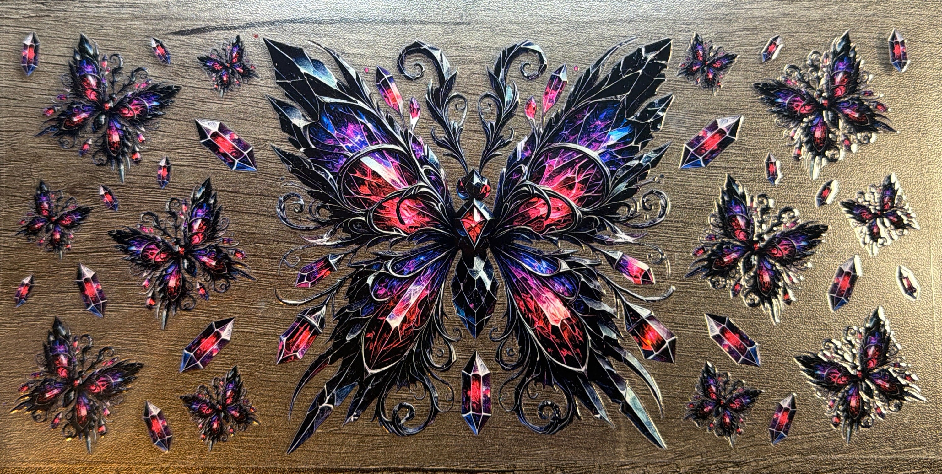 Crystal Butterfly UVDTF