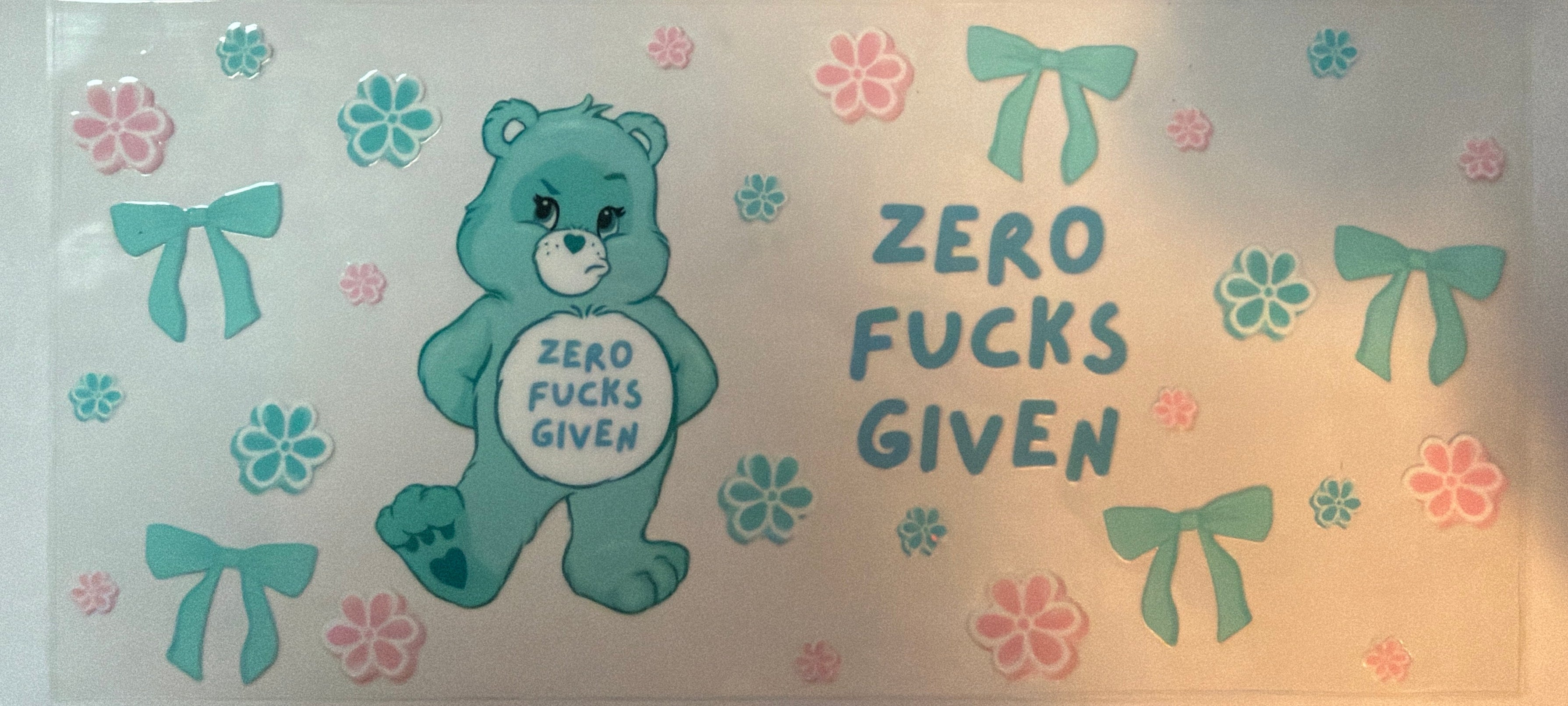Zero Fucks Given UVDTF