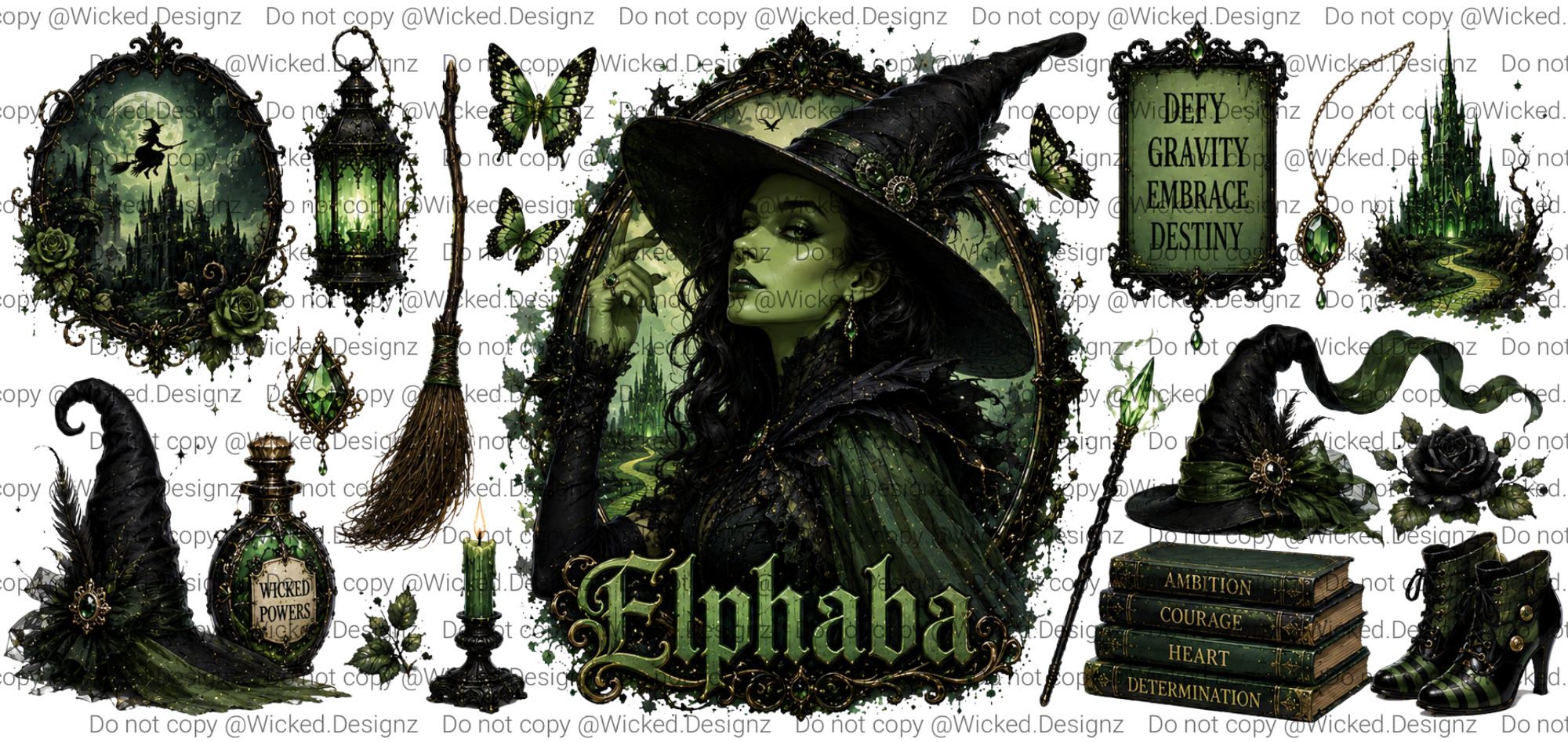Elphaba Villain UVDTF