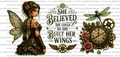 Steampunk Fairy UVDTF