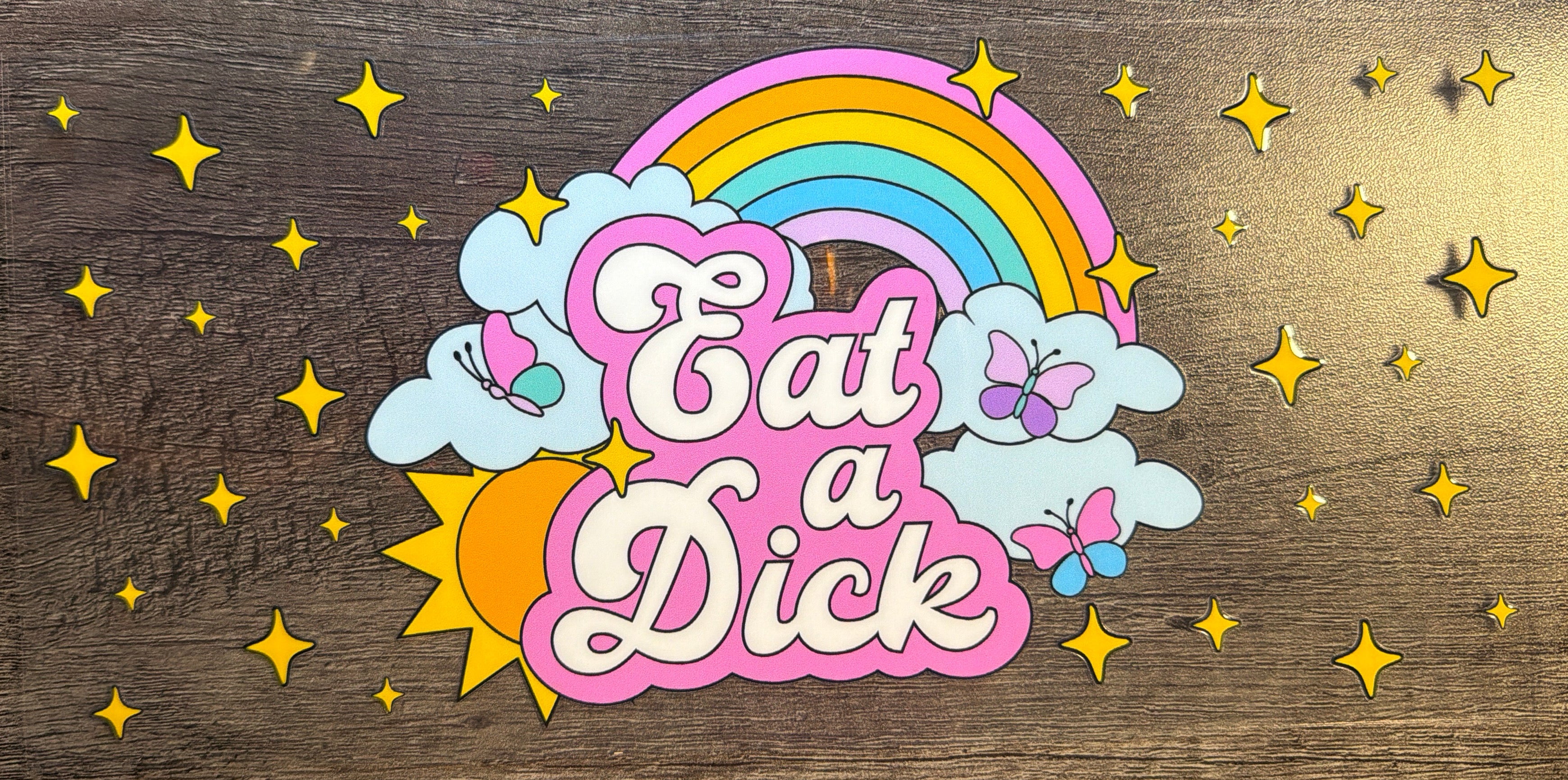 Eat A D*ck UVDTF