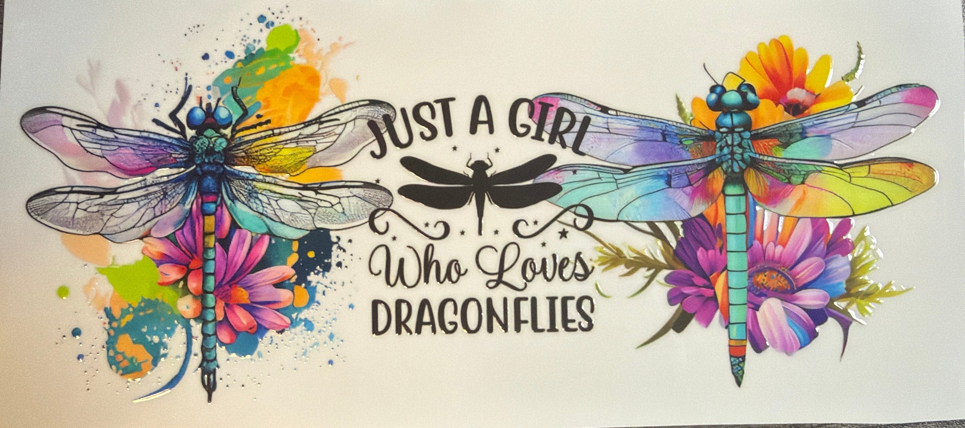 Just A Girl Who Loves Dragon UVDTF