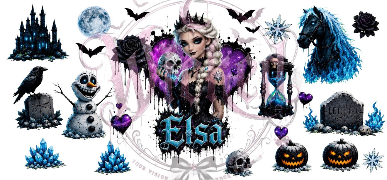 Tatted Elsa UVDTF