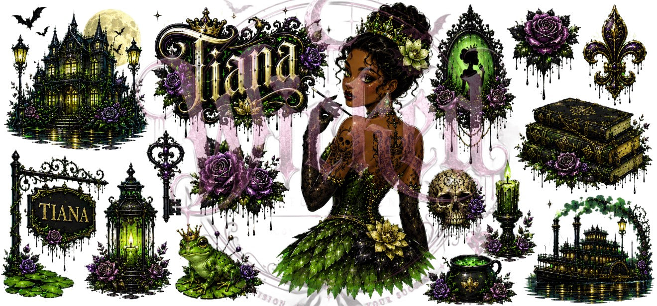Tatted Tiana UVDTF