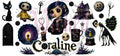 Coraline Button Eyes UVDTF