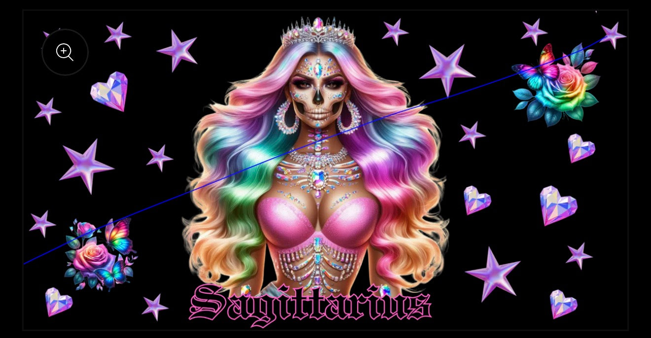 Sagittarius Zodiac UVDTF