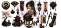 Tatted Mulan UVDTF