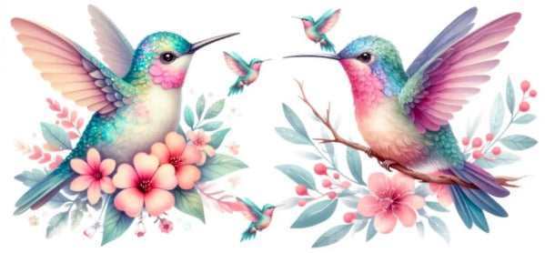 Hummingbirds UVDTF